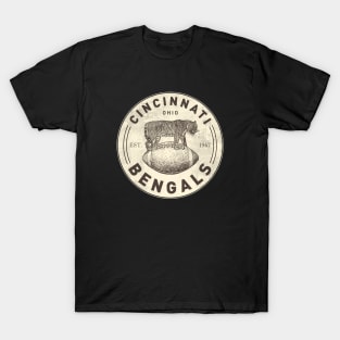 Vintage Cincinnati Bengals by Buck Tee Originals T-Shirt